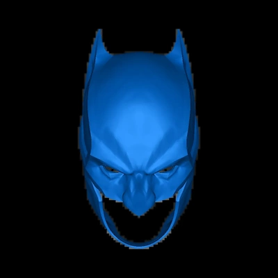 batman cowl 3d models download creality cloud 3d print model - Mito3D