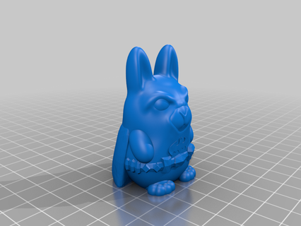 batman conejo Pascua 3d print model - Mito3D