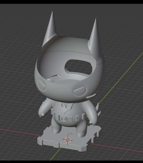 batman eco punto 4 artilugio electrónica 3d print model - Mito3D