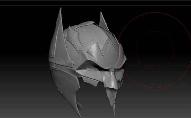batman helmet 3d models download creality cloud masks & helmets 3d print model - Mito3D