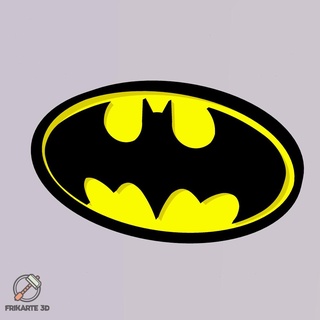 batman logo Household 3d print model - Mito3D
