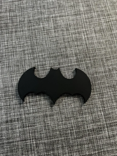 batman logo 3d modeller indir creality bulut 3d print model - Mito3D