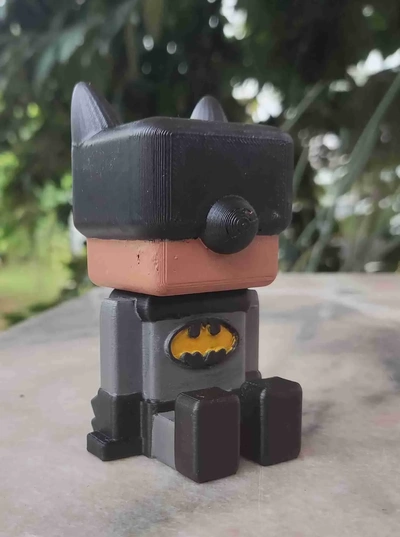 batman mini 3d modelle download realität wolke 3d print model - Mito3D