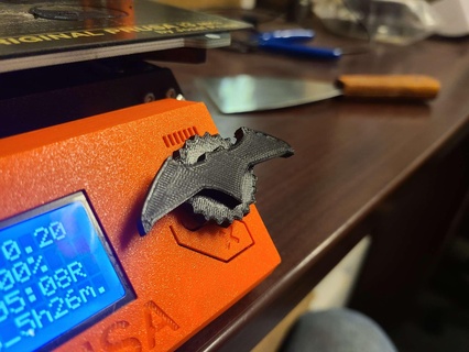 batman prusa mando artilugio electrónica 3d print model - Mito3D