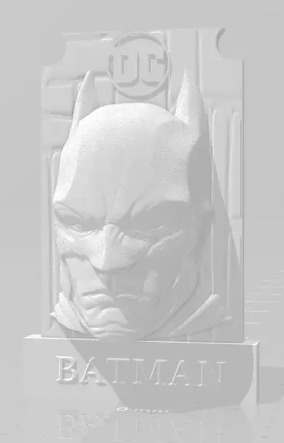 batman frigorifero magnete 3d modelli scarica creality nube 3d print model - Mito3D