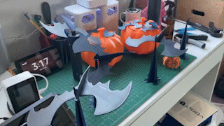 bat Toys & Games 3d print model - Mito3D