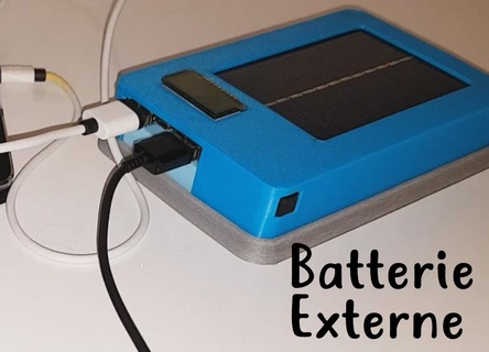 batterie externo solar taller herramientas 3d print model - Mito3D