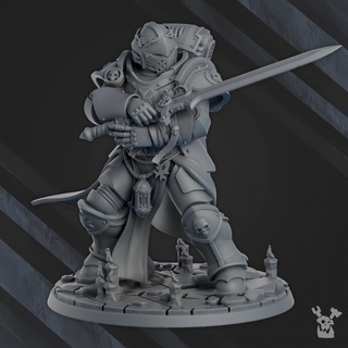 battle brother + painting guide painting contest Others  3d print model - Mito3D
