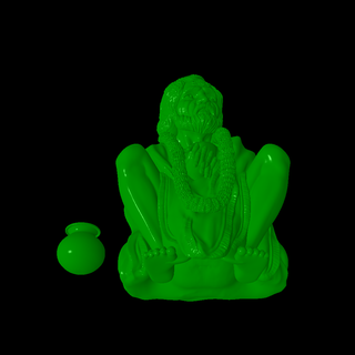 bawalia baba Sculptures & Cultural Relics 3d print model - Mito3D