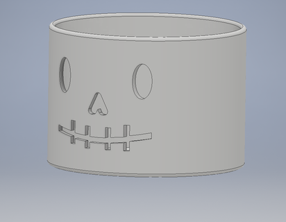 bbw skeleton candle holder Home Decor 3d print model - Mito3D