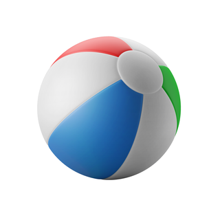 pelota playa aire libre 3d print model - Mito3D