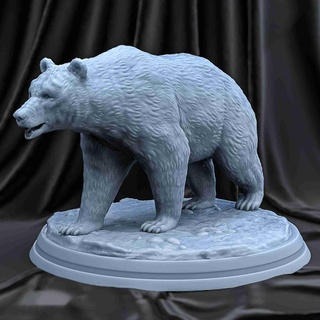 Urso mamífero 3d print model - Mito3D
