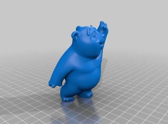 orso 255367 3d modelli scarica creality nube 3d print model - Mito3D