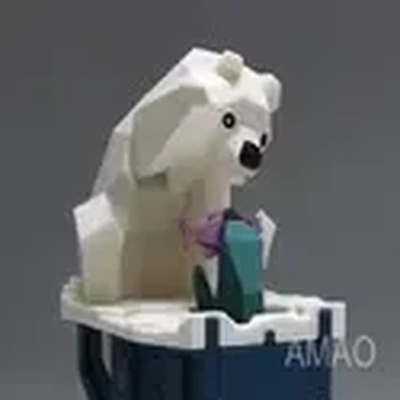 oso 3d modelos descargar crealidad nube 3d print model - Mito3D