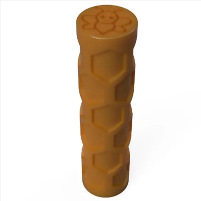 bee honeycomb debossed - textured roller 3d models download creality cloud education 3d print model - Mito3D