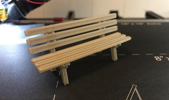 bench Sports & Outdoor 3d print model - Mito3D