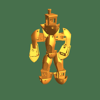 Benchy Roboter 3d print model - Mito3D