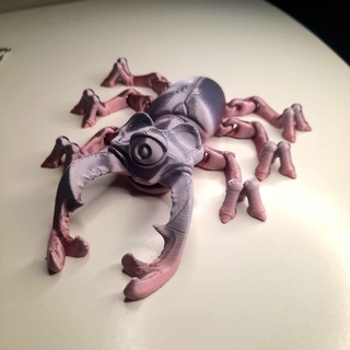 flexible escarabajo insectos 3d print model - Mito3D