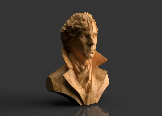 benedicto timothy carlton cumberbatch busto 3d modelos descargar crealidad nube 3d print model - Mito3D