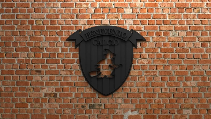 benevento calcio logo 3d modelle download realität wolke 3d print model - Mito3D