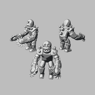 beta bruiser 32mm scale scaleable Robots 3d print model - Mito3D