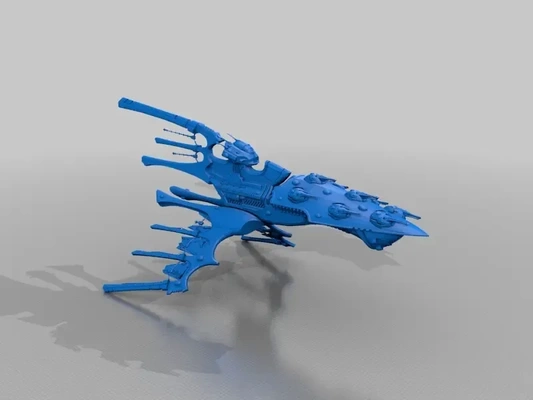 bfg - eldar beta ship 3d models download creality cloud 3d print model - Mito3D