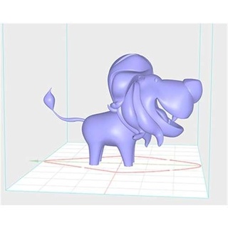 big lion Mammal 3d print model - Mito3D