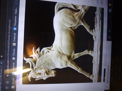 grande cavallo 3d Modelli Scarica creality nube mammifero 3d print model - Mito3D