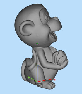 koca ağızlı maymun memeli 3d print model - Mito3D