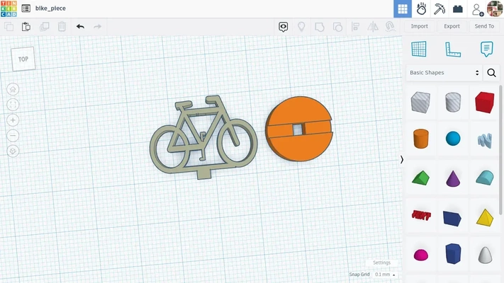 bicicleta jogos peça 3d modelos baixar crialidade nuvem 3d print model - Mito3D