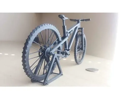 bicicleta miniatura 3d modelos descargar crealidad nube 3d print model - Mito3D