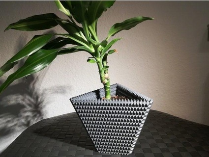 bilinski vase nature plantes 3d print model - Mito3D
