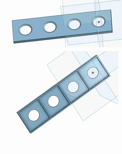 billard balle titulaire soutien x4 3d modèles télécharger créalité nuage 3d print model - Mito3D