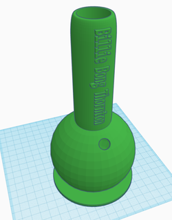 Billie bang Thornton l'eau tuyau 3d print model - Mito3D