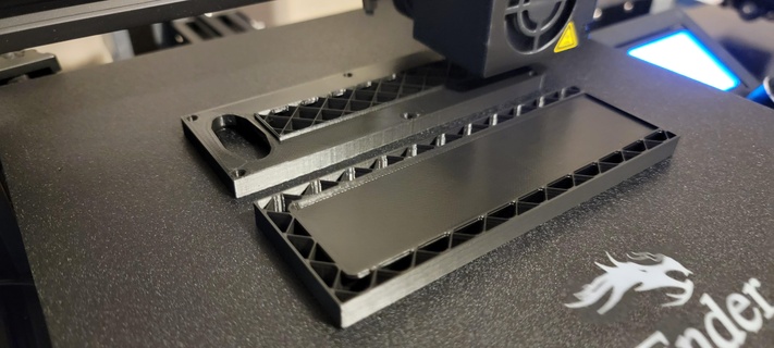 porra parachoques moldes silicona rodilla 3d print model - Mito3D
