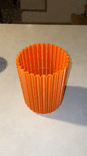 poubelle basculant couvercle Ménage 3d print model - Mito3D