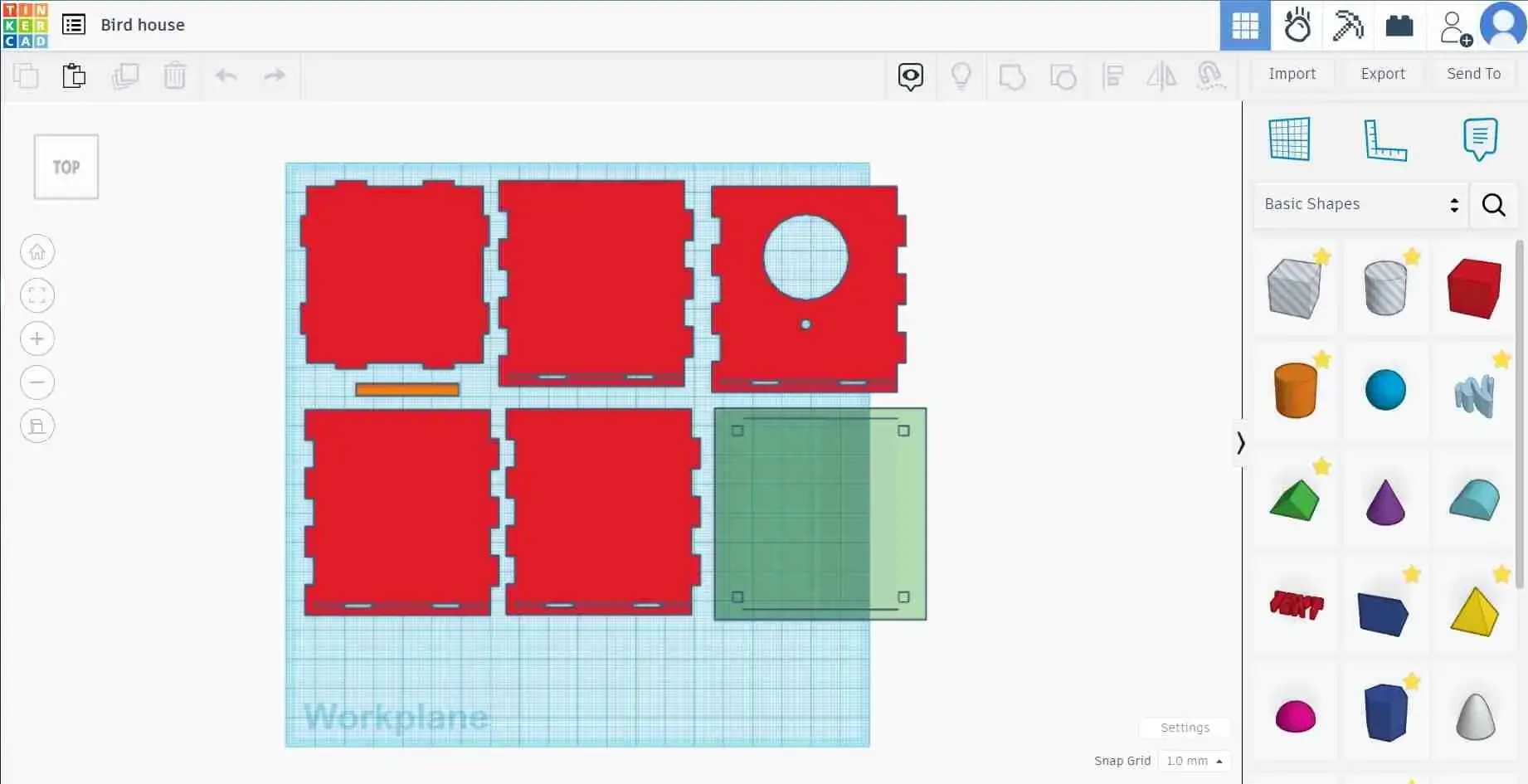 uccello casa 1 3d modelli scarica creality nube 3D print model - Mito3D