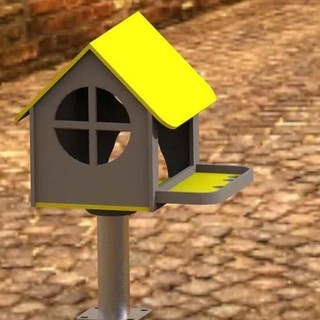 birdhouse animali 3d print model - Mito3D