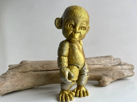 bjd monkey toon 3d models download creality cloud 3d print model - Mito3D