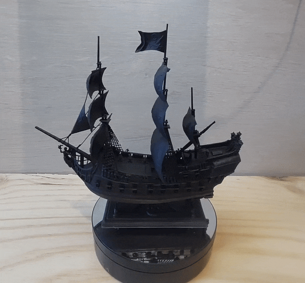 black pearl pirate ship 3d models download creality cloud warships 3D print model - Mito3D