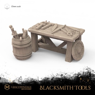 blacksmith tools Others 3d print model - Mito3D