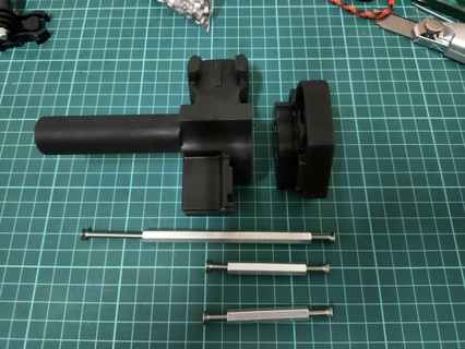 punta negra maquinaria equipo 3d print model - Mito3D