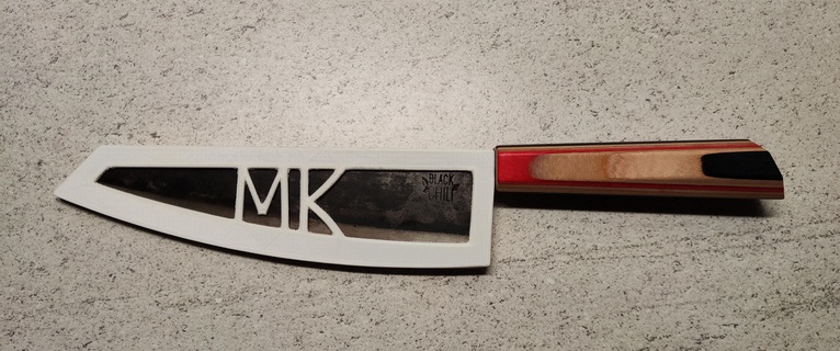 guarda lâmina faca cozinha 3d print model - Mito3D