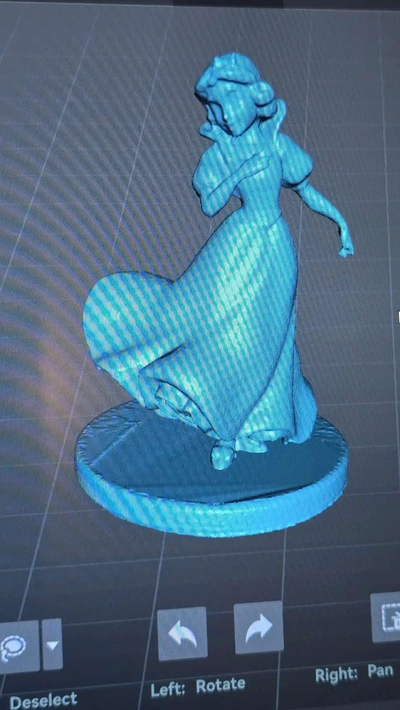 blanche neige 3d modèles télécharger créalité nuage 3d print model - Mito3D