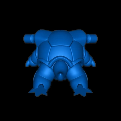 blastoz tortank 3d modeller indir creality bulut 3d print model - Mito3D