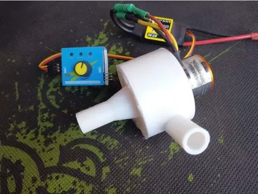 bldc motor wasser pumpe 3d modelle download realität wolke 3d print model - Mito3D