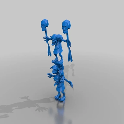 sang bol lutin pom girl 3d modèles télécharger créalité nuage 3d print model - Mito3D