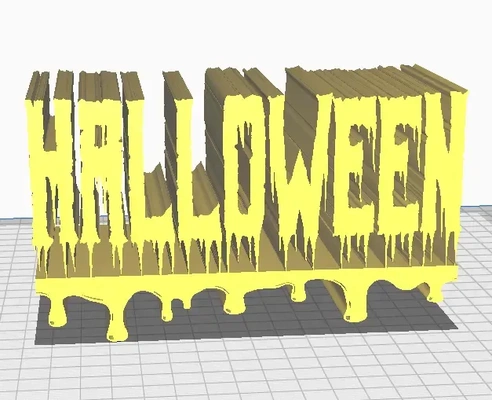 sang halloween 3d modèles télécharger créalité nuage 3d print model - Mito3D