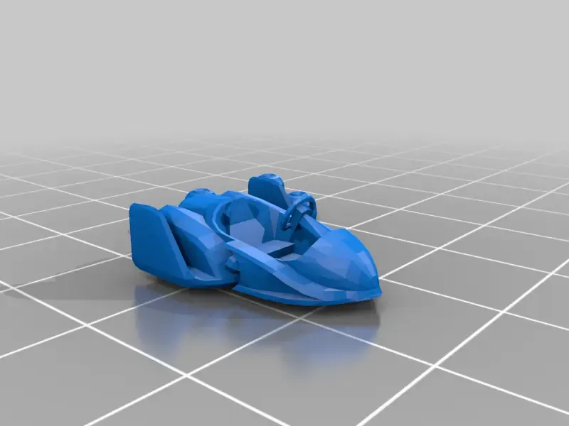 bleu faucon mk8 3d modèles télécharger créalité nuage 3D print model - Mito3D