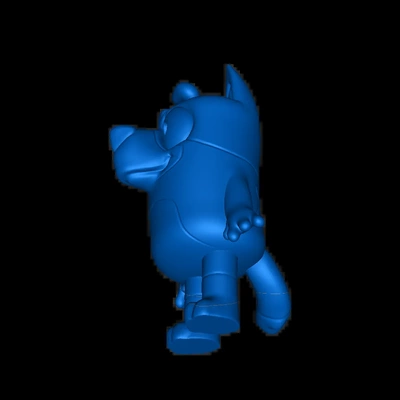 bluey 3d models download creality cloud 3d print model - Mito3D